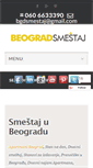 Mobile Screenshot of beograd-smestaj.com
